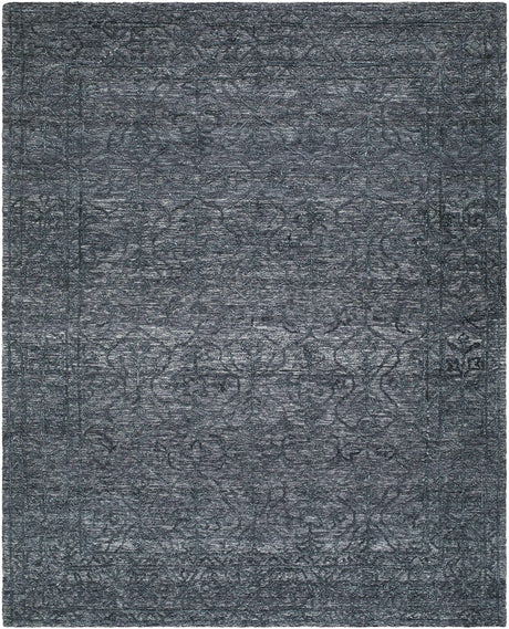 Yadid Black Wool Area Rug - Ornate Home