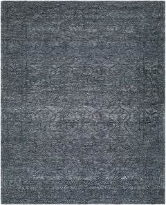 Yadid Black Wool Area Rug - Ornate Home