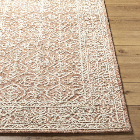 Yadid Brown Wool Area Rug - Ornate Home