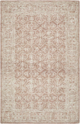 Yadid Brown Wool Area Rug - Ornate Home