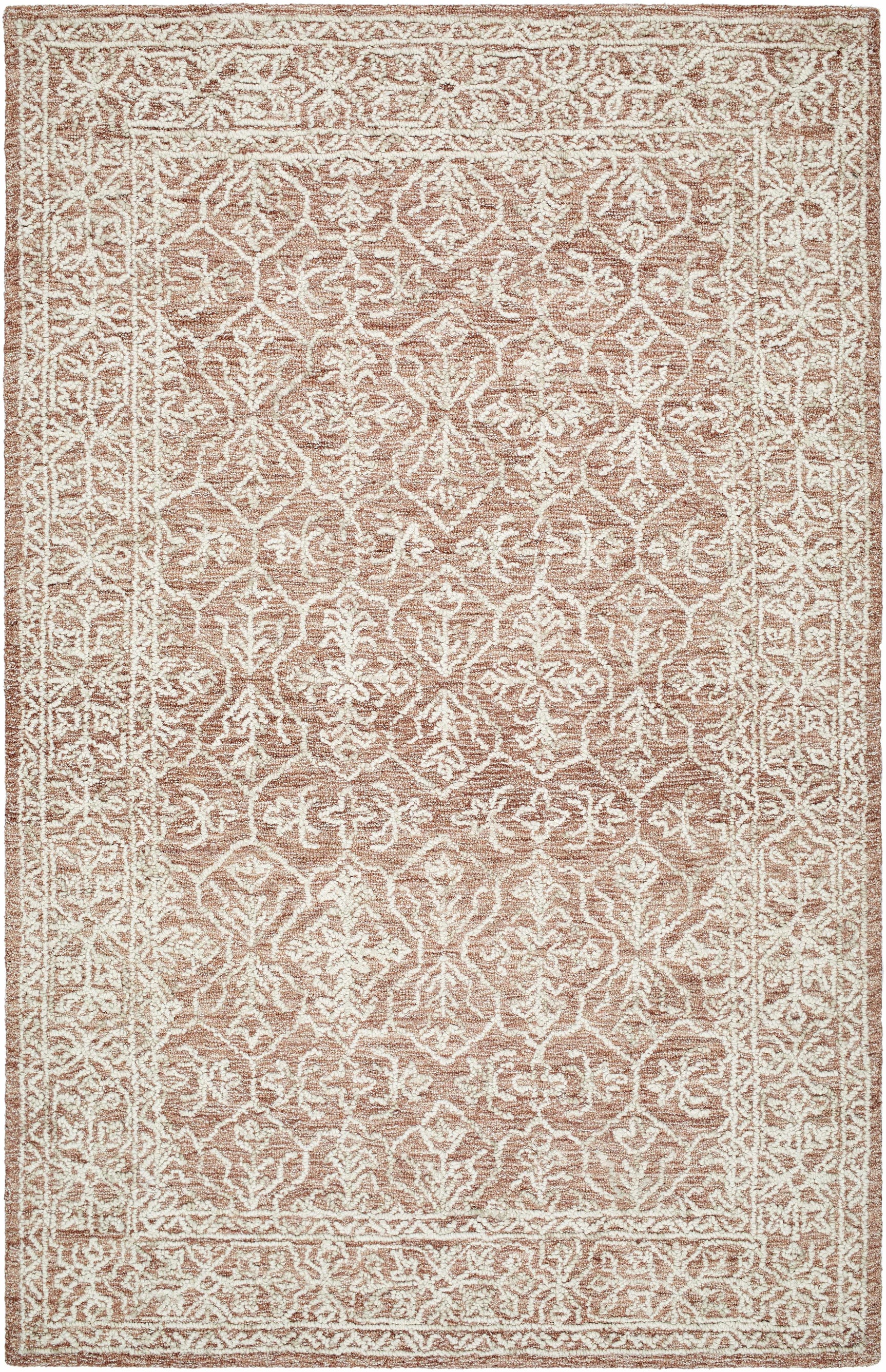 Yadid Brown Wool Area Rug - Ornate Home