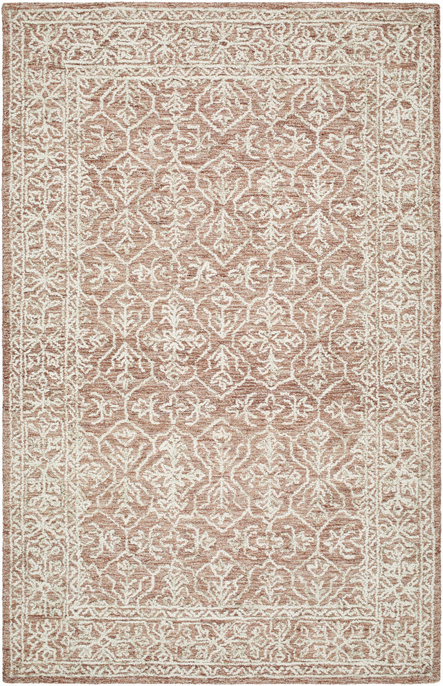 Yadid Brown Wool Area Rug - Ornate Home