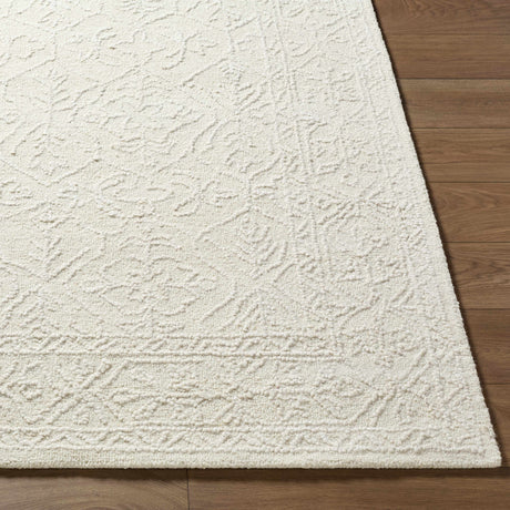 Yadid Cream Wool Area Rug - Ornate Home