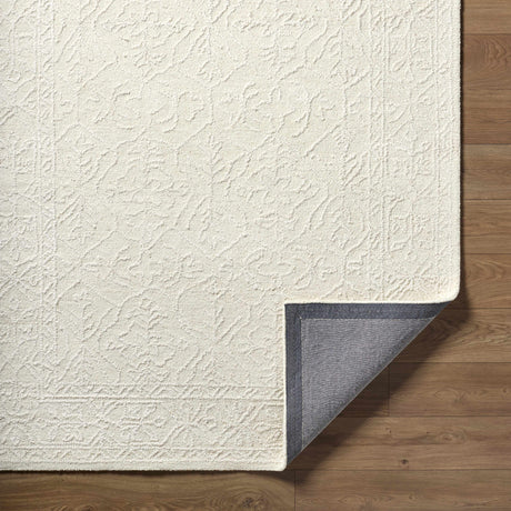 Yadid Cream Wool Area Rug - Ornate Home