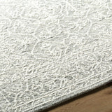 Yadid Gray Wool Area Rug - Ornate Home