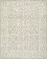 Yadid Gray Wool Area Rug - Ornate Home