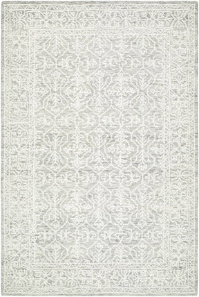 Yadid Gray Wool Area Rug - Ornate Home