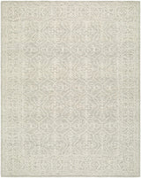 Yadid Gray Wool Area Rug - Ornate Home
