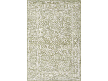 Yadid Green Wool Area Rug - Ornate Home