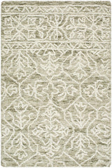 Yadid Green Wool Area Rug - Ornate Home