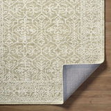 Yadid Green Wool Area Rug - Ornate Home