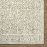 Yadid Green Wool Area Rug - Ornate Home