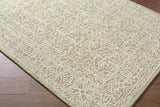Yadid Green Wool Area Rug - Ornate Home