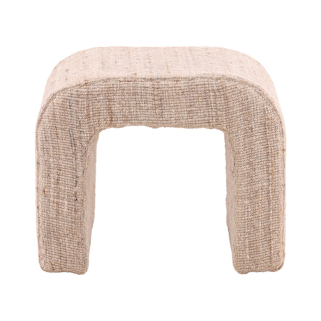 Yaelle Beige Stool - Ornate Home