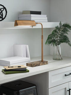 Yafe Bronze Desk Lamp - Ornate Home