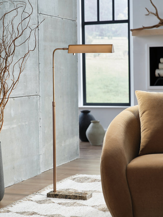 Yafe Bronze Floor Lamp - Ornate Home