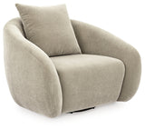 Yahya Pebble Swivel Accent Chair (Online Special Price) - Ornate Home
