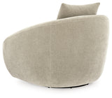 Yahya Pebble Swivel Accent Chair (Online Special Price) - Ornate Home
