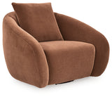 Yahya Sienna Swivel Accent Chair (Online Special Price) - Ornate Home