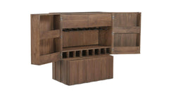 Yale Brown Bar Cabinet - Ornate Home