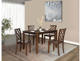 Yamhill Dark Cherry 5 Pc. Dining Room Set - Ornate Home