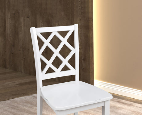 Yamhill White 5 Pc. Dining Room Set - Ornate Home