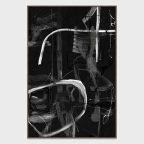 Yang Black Painting Art by Buddy Whitlock - Ornate Home