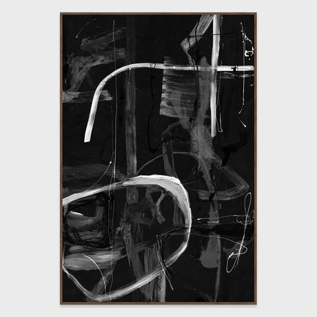 Yang Black Painting Art by Buddy Whitlock - Ornate Home