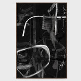 Yang Black Painting Art by Buddy Whitlock - Ornate Home