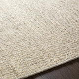 Yaniklar Beige Flat Woven Wool Rug - Ornate Home