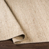 Yaniklar Beige Flat Woven Wool Rug - Ornate Home