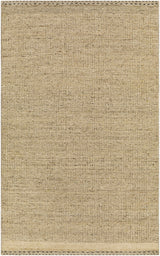 Yaniklar Beige Flat Woven Wool Rug - Ornate Home