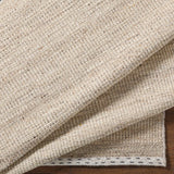 Yaniklar Beige Flat Woven Wool Rug - Ornate Home