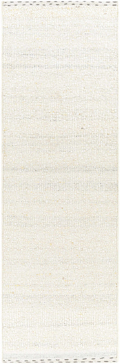 Yaniklar Cream Flat Woven Wool Rug - Ornate Home