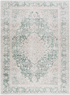 Yanis Vintage Flat Pile Washable Rug - Ornate Home