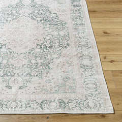 Yanis Vintage Flat Pile Washable Rug - Ornate Home