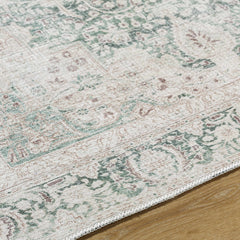 Yanis Vintage Flat Pile Washable Rug - Ornate Home