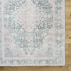 Yanis Vintage Flat Pile Washable Rug - Ornate Home