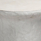 Yanis White Outdoor Side Table - Ornate Home