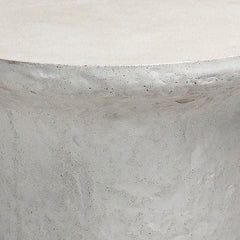 Yanis White Outdoor Side Table - Ornate Home