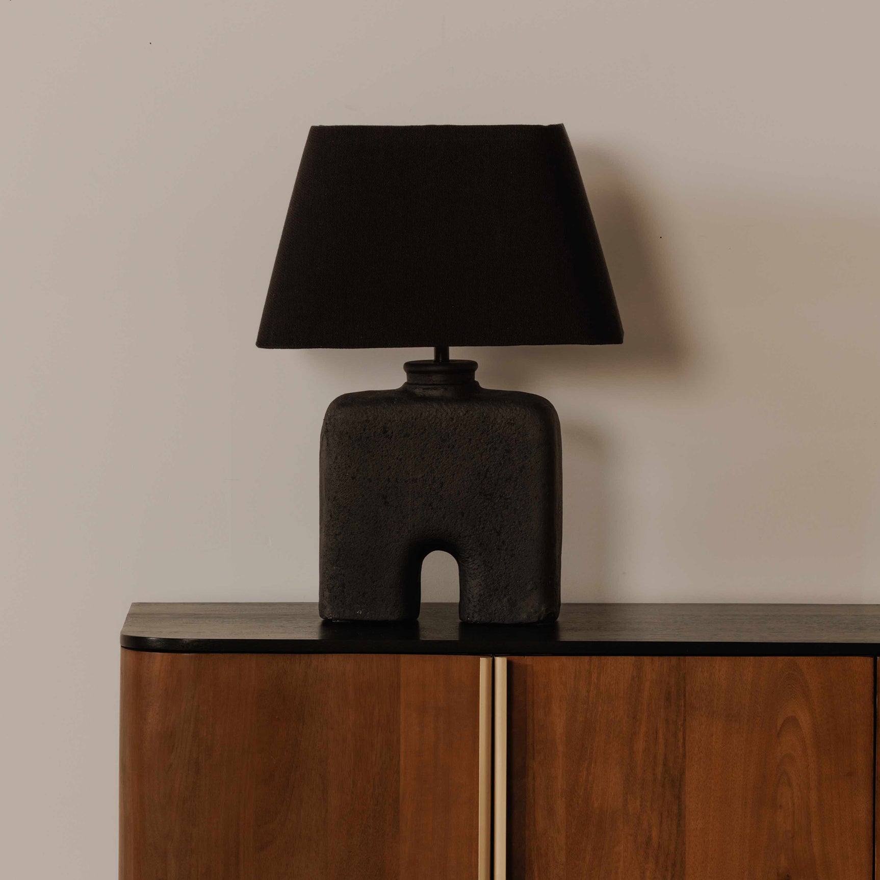 Yara Black Table Lamp - Ornate Home