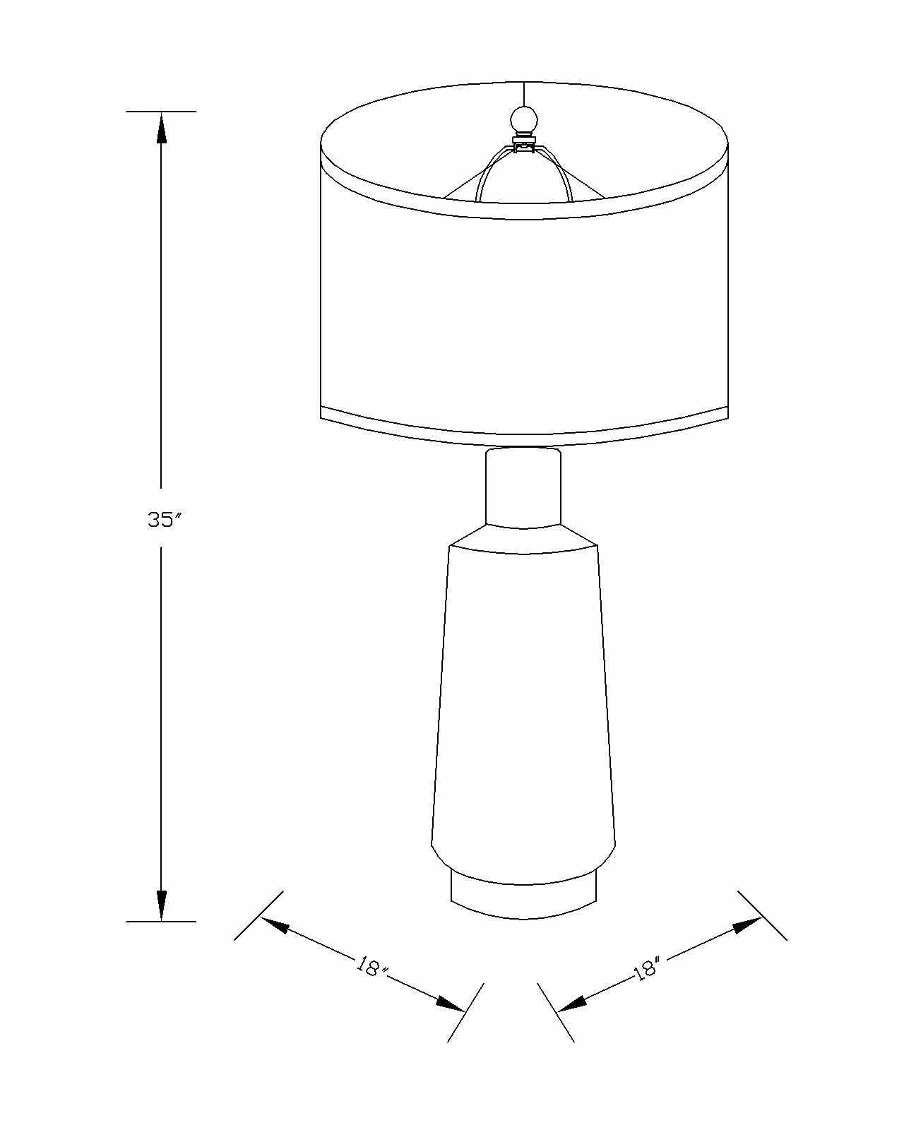 Yardville Table Lamp - Clearance - Ornate Home