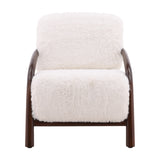 Yareli Ivory Occasional Chair - Ornate Home