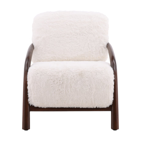 Yareli Ivory Occasional Chair - Ornate Home