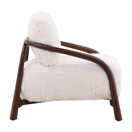 Yareli Ivory Occasional Chair - Ornate Home