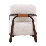 Yareli Ivory Occasional Chair - Ornate Home