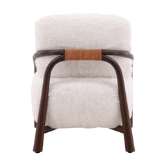 Yareli Ivory Occasional Chair - Ornate Home