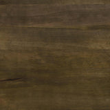 Yaritza Natural and Gunmetal Round Mango Wood Coffee Table - Ornate Home