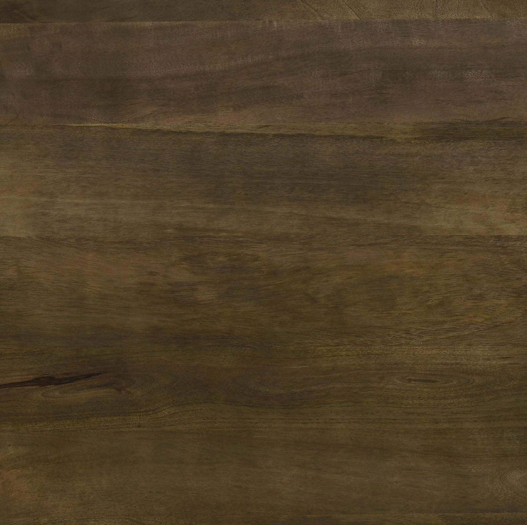 Yaritza Natural and Gunmetal Round Mango Wood Coffee Table - Ornate Home