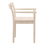 Yasmin Light Natural Dining Chair - Ornate Home